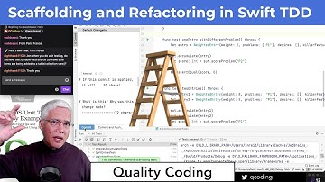 Scaffolding and Refactoring in Swift TDD (Live Coding)