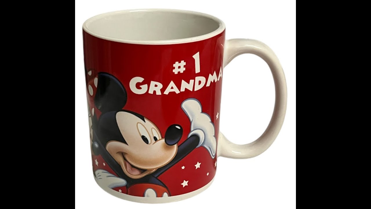 Mickey Mouse and Friends Disney #1 Grandma Cup