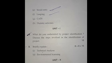 2023, MDU, B.com(H),6th sem I project planning and management- question paper