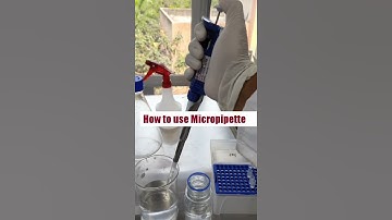 Micropipette use | #shorts