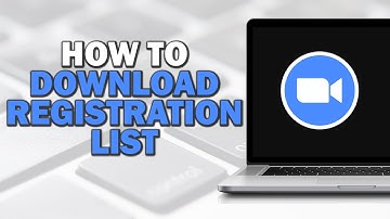 How To Download Registration List In Zoom (Quick Tutorial)​