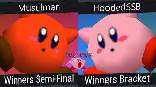 WCWNS3 - Winners Semi-Final - Musulman (Kirby) Vs. HoodedSSB (Kirby)