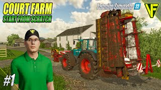 ***New Series*** I've Such A Lucky Start! | Court Farm | Farming Simulator 22