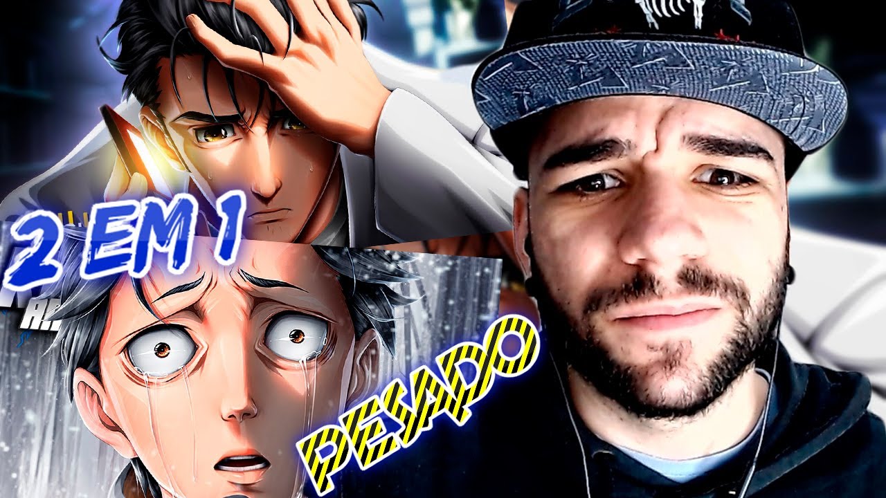REACT - ♪ Desabafo Subaru - AniRap - Shiny | Atemporal Ft. @OSteve (Okabe - Steins Gate)