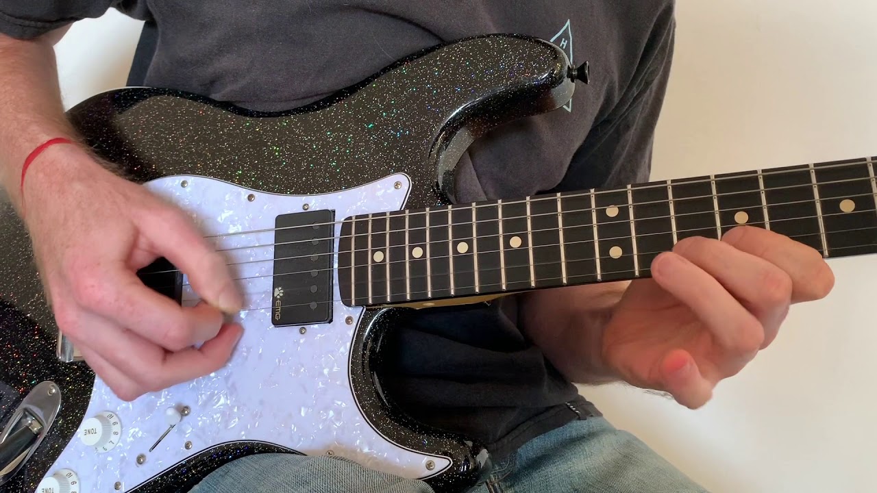 FLIGHT OF BUMBLEBEE GUITAR COVER / WARMOTH HOLOFLAKE STRATOCASTER