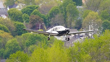 Piper Warrior touch and go [4K Video!]