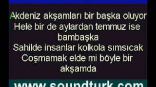 Karaoke 42 - Haluk Levent - Akdeniz Aksamlari