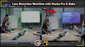 Lens Distortion Workflow With Mocha Pro & Nuke | Calculate Lens Distortion in Mocha |Lens Distortion