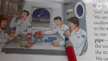 CLASS 4 COLLINS ENRICHING ENGLISH READER, LESSON-13,"PANIPURI INSIDE A SPACESHIP" BY-VIDYA PRADHAN .