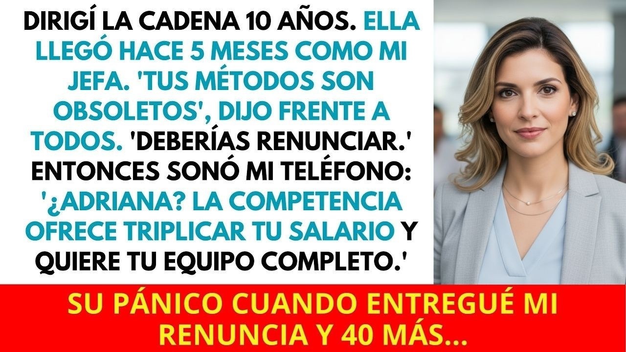 Ella Logró el Puesto en 5 Meses. Yo Dirigí la Cadena por 10 Años. ¿Adivina Quién Renunció Sonriendo?