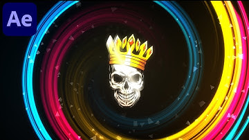 Glow Particle Logo Reveal Animation in After Effects - No Plugins Required