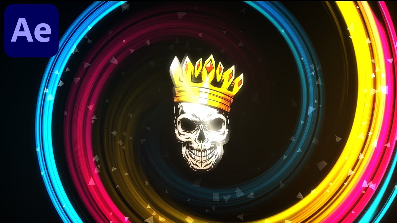 Glow Particle Logo Reveal Animation in After Effects - No Plugins ...