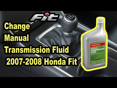 Replace Manual Transmission Fluid on 2007 - 2008 Honda Fit