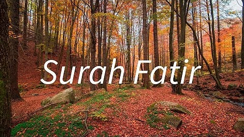 Surah Fatir | سورة فاطر (The Originator)