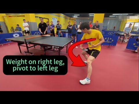 Former National Player Teaches Amateurs How to Use Body for Backhand ...