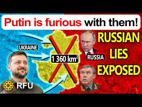 Massive 40 km map scandal exposed as Ukrainian lines advance