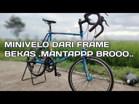 mimivelo from used frames, awesome, crazy #minivelo