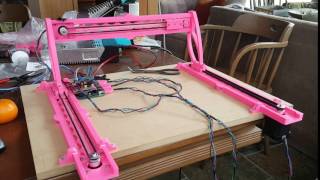 3D Printed CNC/ 3D Printer/ Laser Cutter by Easily Build