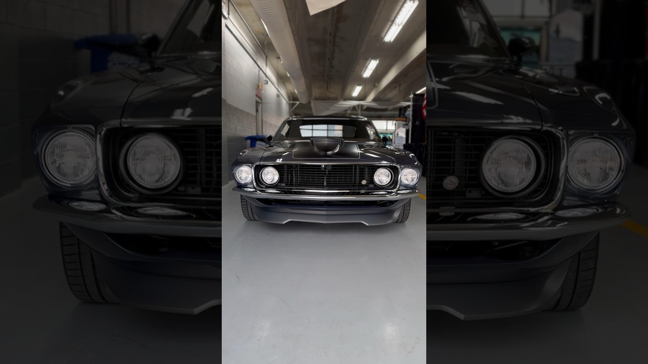 Bleu Bayou 69 Mustang Fastback by Goolsby Customs 