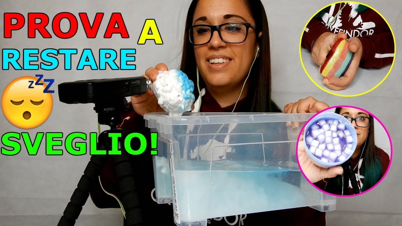 ASMR PROVA A RESTARE SVEGLIO VEDENDO QUESTO VIDEO RILASSANTE! Iolanda Sweets