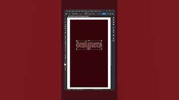 Create text effect using path blur feature in Photoshop✨