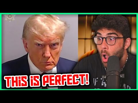 Thumbnail for Trump Arrested & Booked At Georgia Jail | Hasanabi Reacts (plus bonus hogwatch)