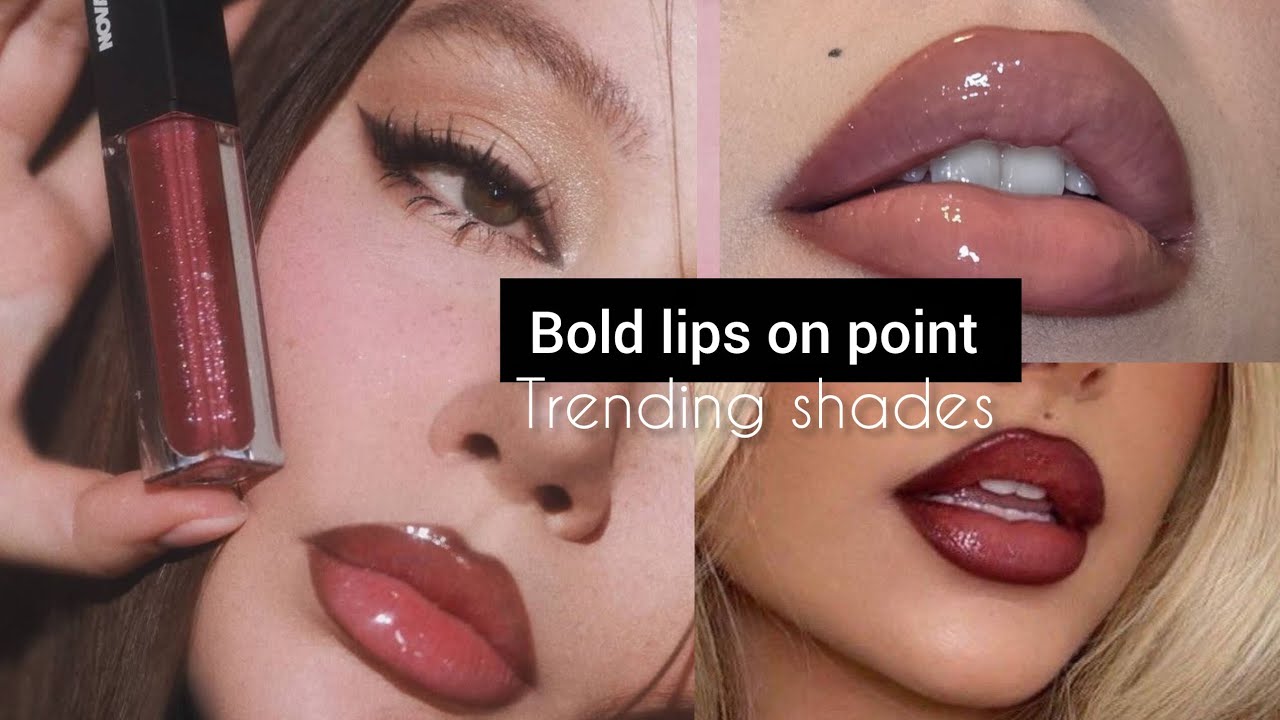 Top Trending Bold Lipstick Shades 💋 | Glossy & Matte Look💄