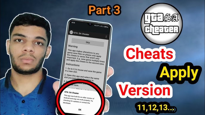 Cheater 2.0 for GTA San Andreas Android