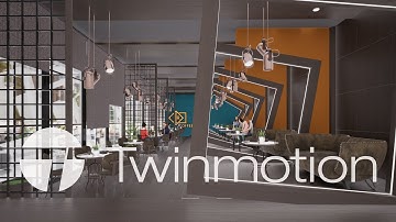 TWINMOTION 2023 RENDER SERIES EPS 04 (CAFÉ INTERIOR) PATH TRACING