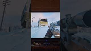 1 of the Greatest COD Vanguard Sniper Kills through a bolt hole in a car anyone can do