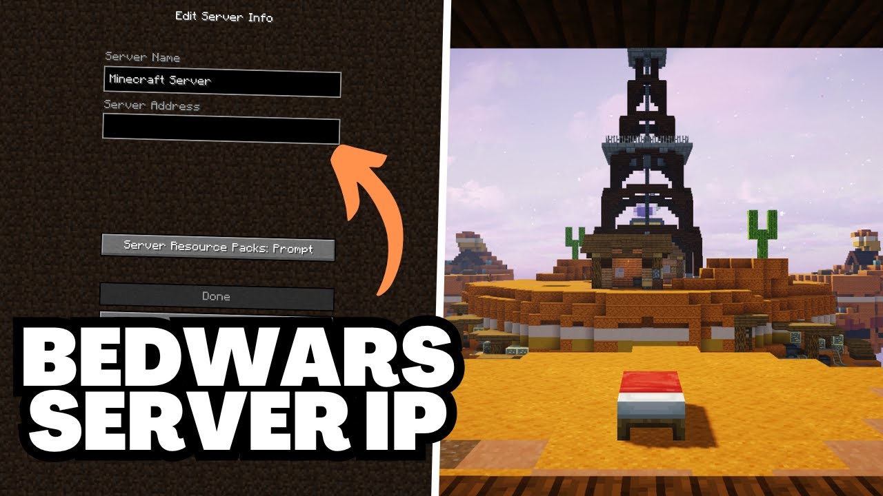 Minecraft Bedwars Server IP Address 2026 - YouTube