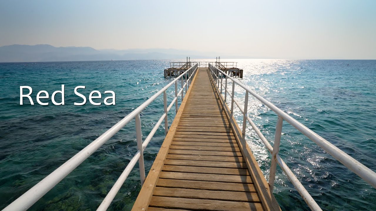Спокойствие природы — волны Красного моря и шёпот ветра для расслабления.