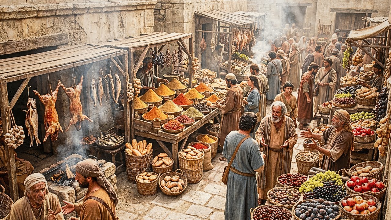 Cum Era Mâncarea pe Vremea Bibliei — Acum 2.000 de Ani