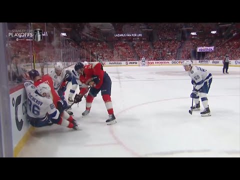 Nikita Kucherov Roughing Penalty Against Sam Bennett