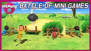 Wii party U (Wii 파티 U) - Battle of Minigames ( Expert CPU, Eng Sub )