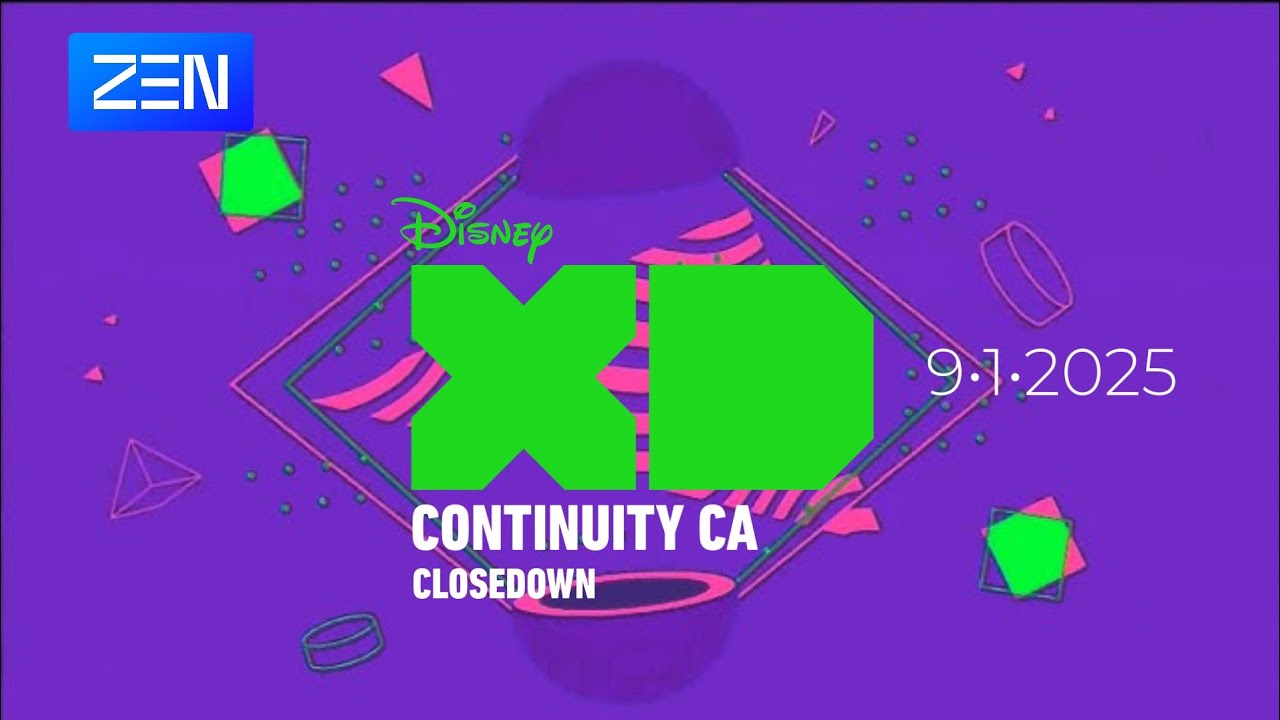 Disney XD Canada - Final Closedown/Continuities (1 SEP 2025)