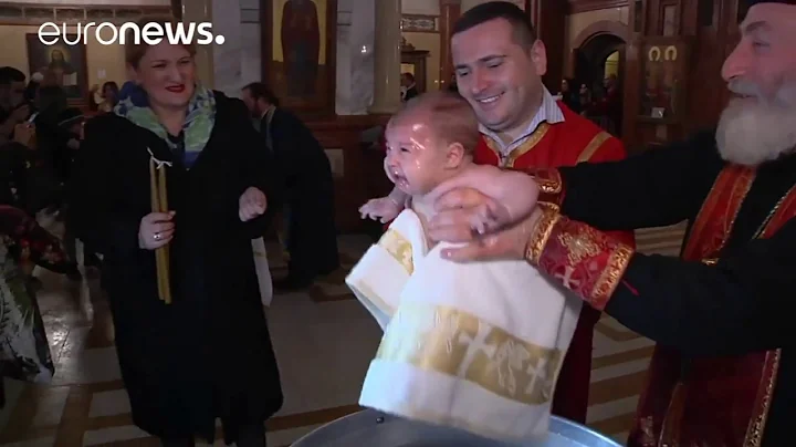 Georgien: Taufe mit Schwung