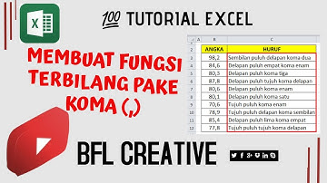 Cara Membuat Fungsi Terbilang Koma Di excel | Tips Ms Excel
