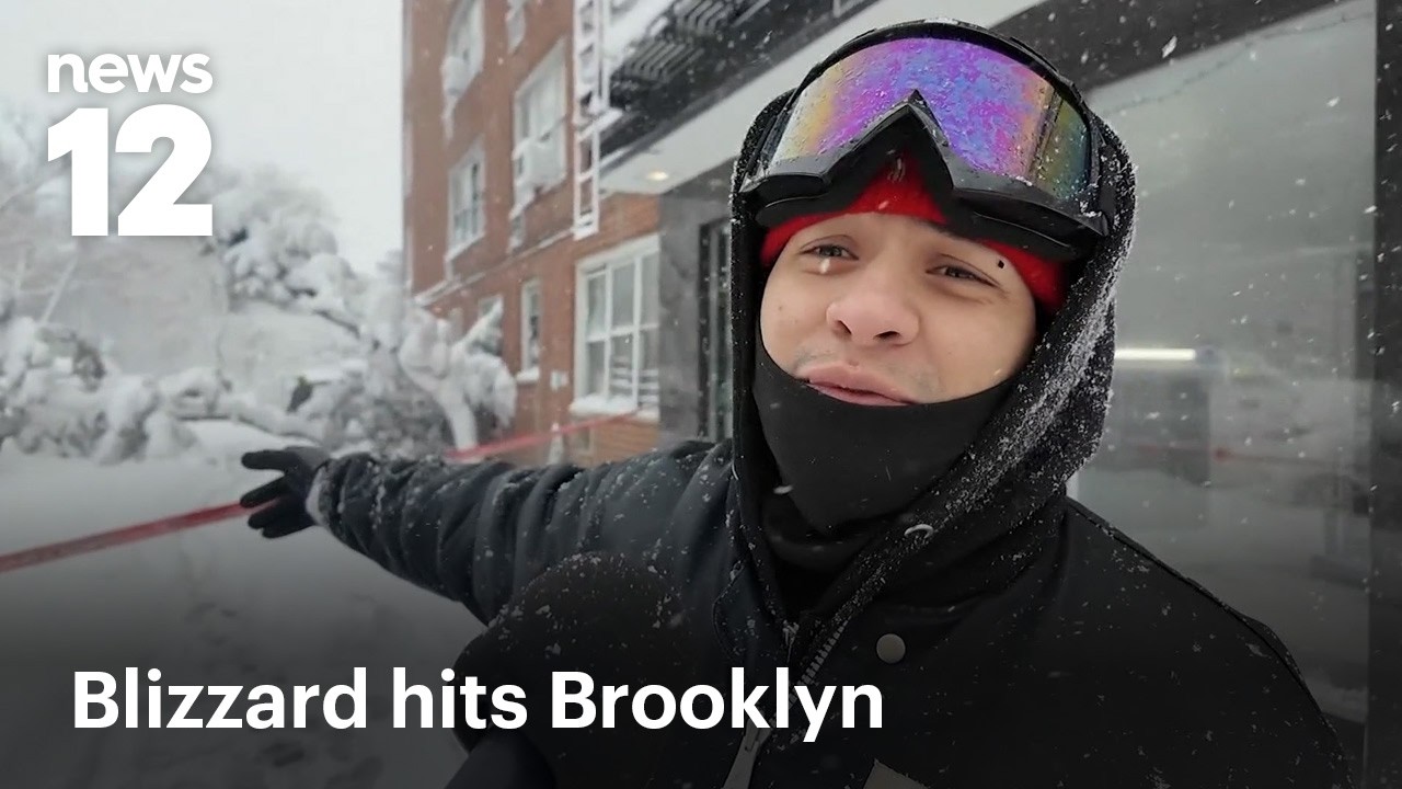 BLIZZARD of '26: Huge snowstorm downs trees, power lines in Brooklyn | News 12