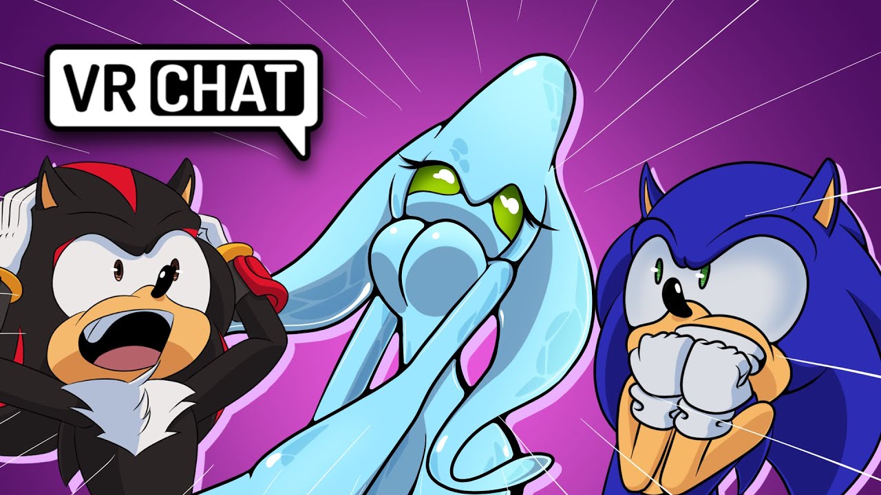 SONIC MEETS BOWSETTE IN VR CHAT! 