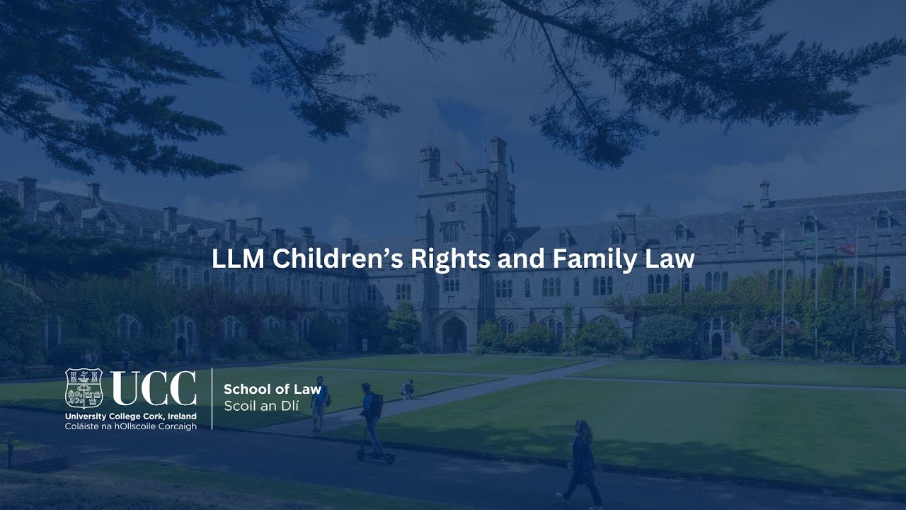 Prof Louise Crowley LLM Children's Rights & Family Law - Student Career Webinar