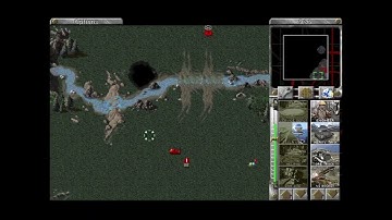 Command and Conquer: Red Alert - Skirmish - Central Conflict - Units 5, 4 Teams, Hard Difficulty