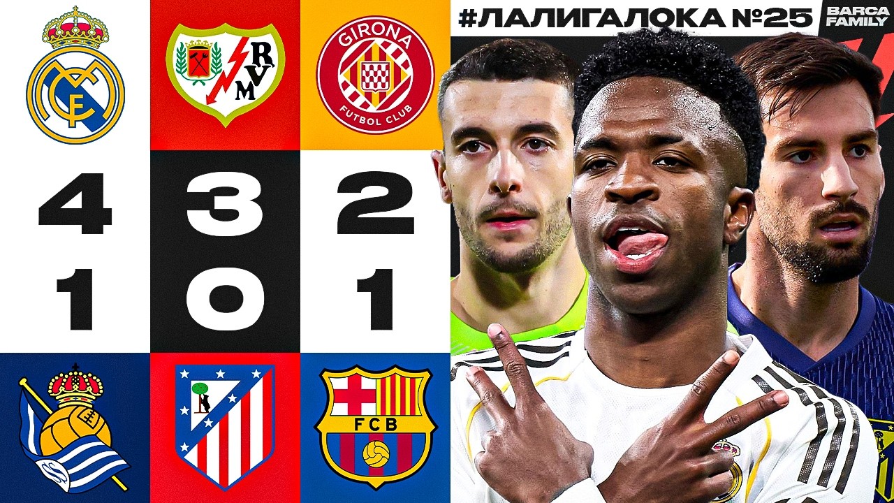 «Реал Мадрид» обошел «Барселону» в турнирной таблице Ла Лиги