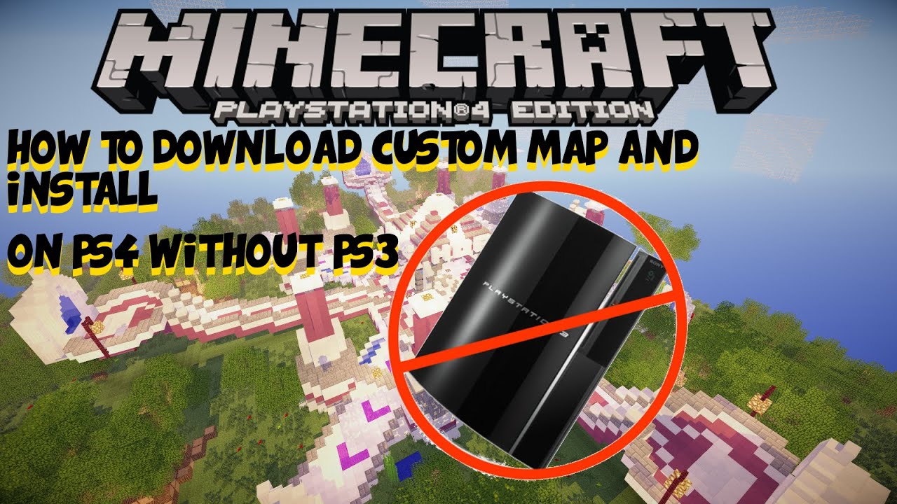 minecraft ps4 maps download