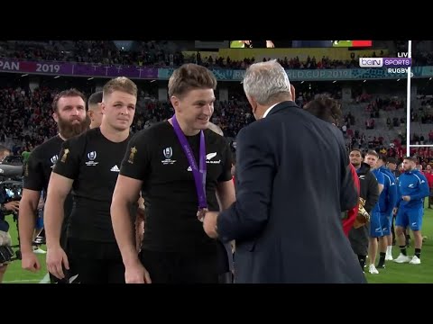All Blacks' bronze medals presentation after finishing third at Rugby World Cup | RWC 2019 Moments