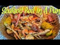 Seafood Boil In A Pan ll Cooked In The Oven