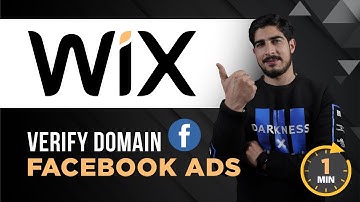 How To Verify Domain On Facebook Ads In Wix 2025 | Facebook Ads On Wix | Wix Facebook Ads Tutorial