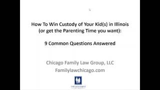 Win Custody of Your Kids:  9 Questions Answered