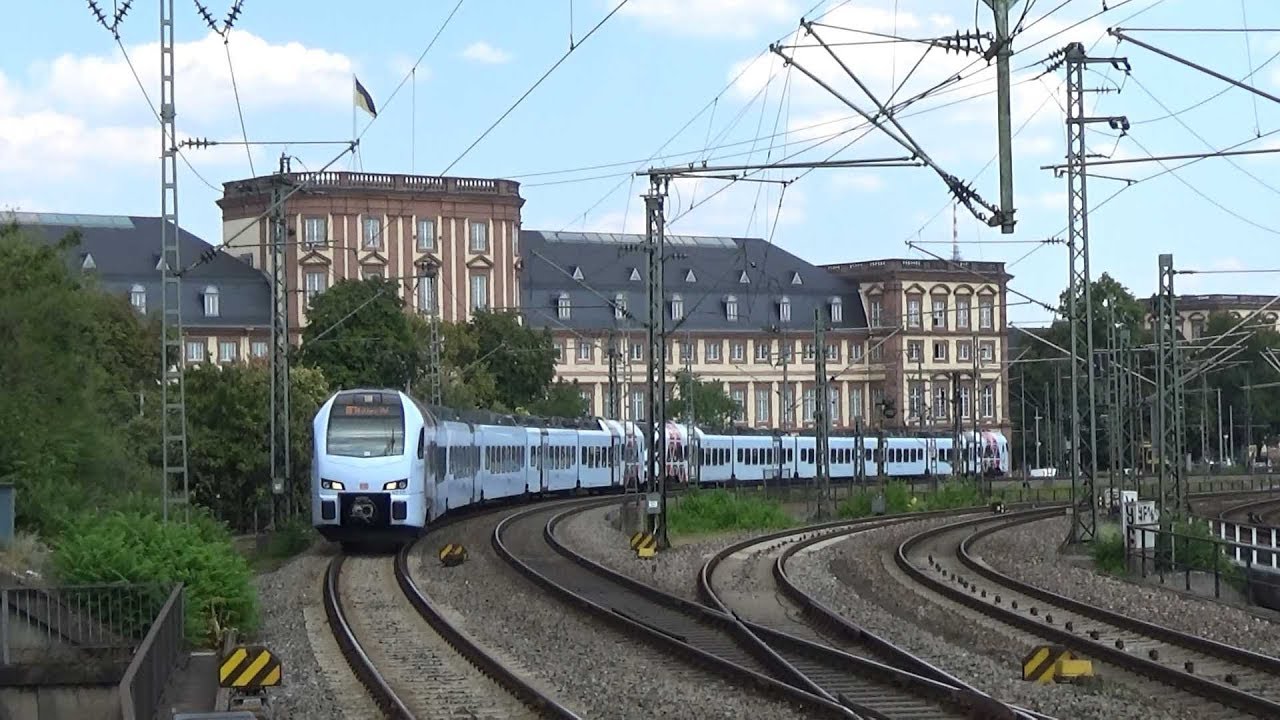 Zugverkehr in und um Mannheim Hbf