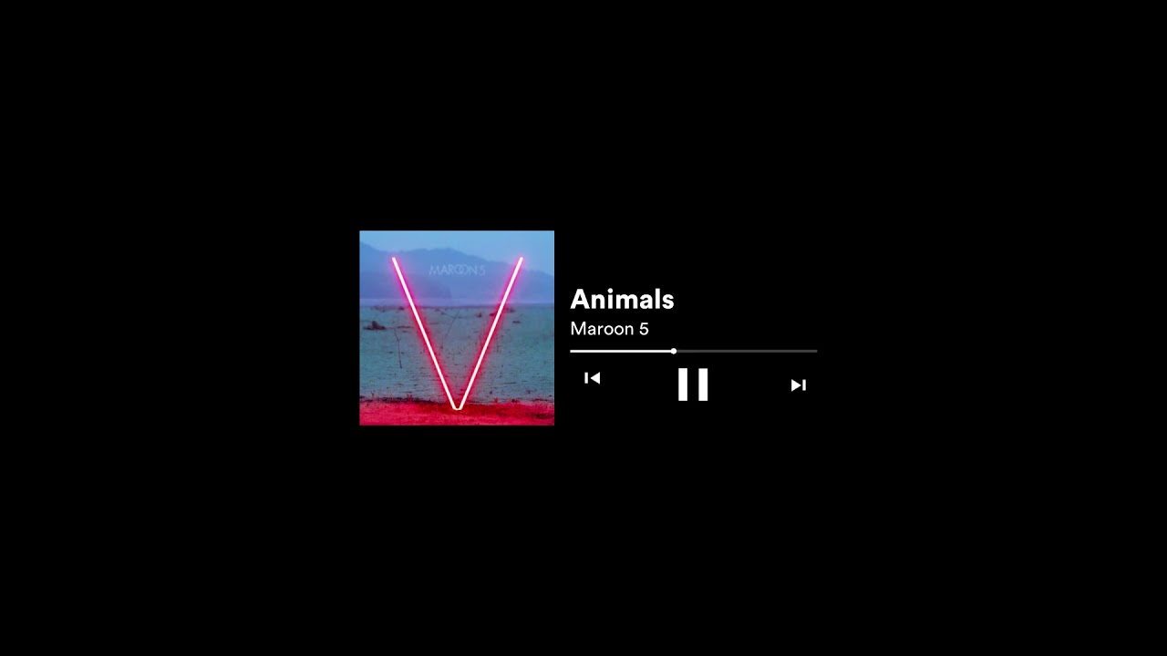 maroon 5 - animals (𝙨𝙡𝙤𝙬𝙚𝙙 𝙩𝙤 𝙥𝙚𝙧𝙛𝙚𝙘𝙩𝙞𝙤𝙣 + 𝙧𝙚𝙫𝙚𝙧𝙗) | use headphones